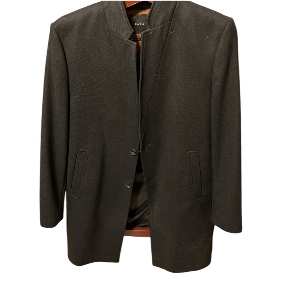 Zara wool dress jacket used once size XL